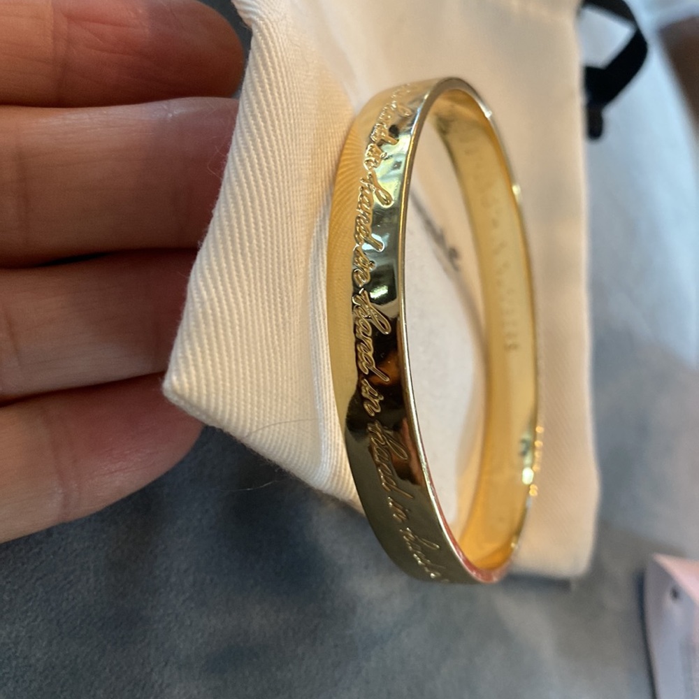 Kate Spade Gold Tone Bracelet-NWT